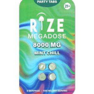 4pc 8000mg Mint Chill Party Tabs