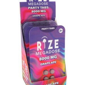10 Pack – 4pc 8000mg Grape Ape Party Tabs