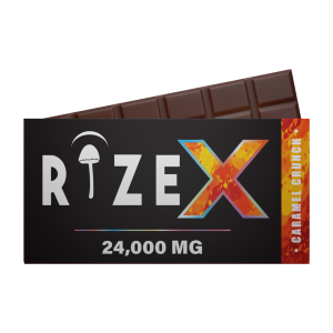 24G RizeX Caramel Crunch Chocolate Bar