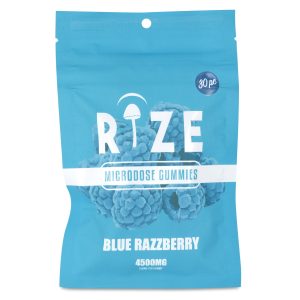 30pc 4500mg Blue Razzberry Gummies