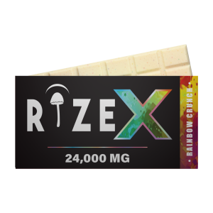 24G RizeX Rainbow Crunch Chocolate Bar
