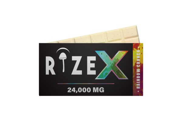 24G RizeX Rainbow Crunch Chocolate Bar